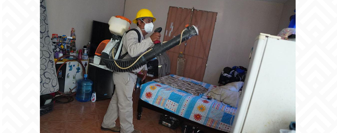 Fortalece SSO nebulización casa por casa en Ejutla de Crespo