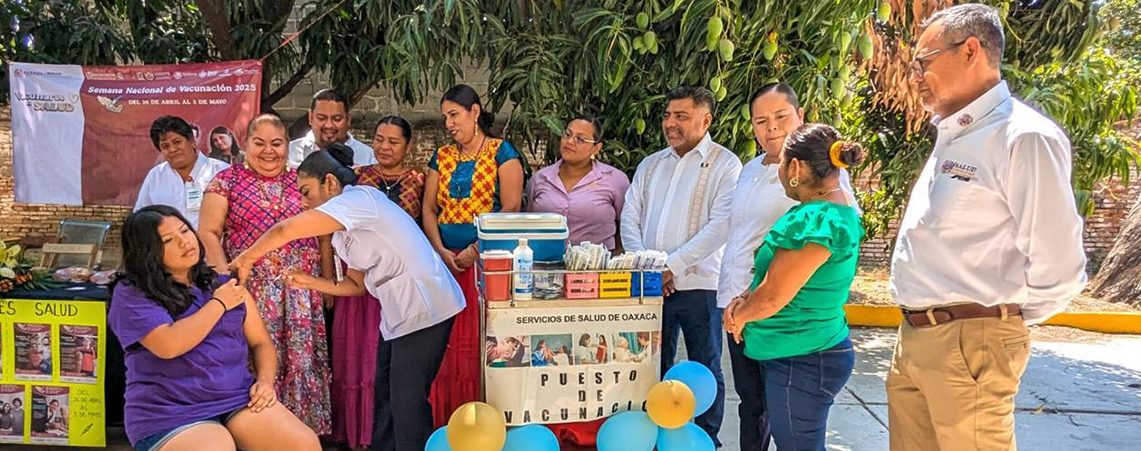 Avanza en el Istmo la Primera Semana Nacional de Vacunación 2025