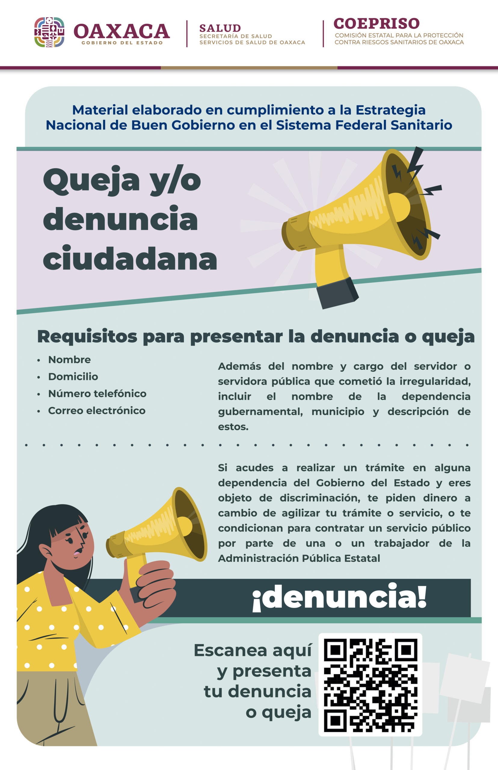 QUEJA O DENUNCIA COEPRISO (1)