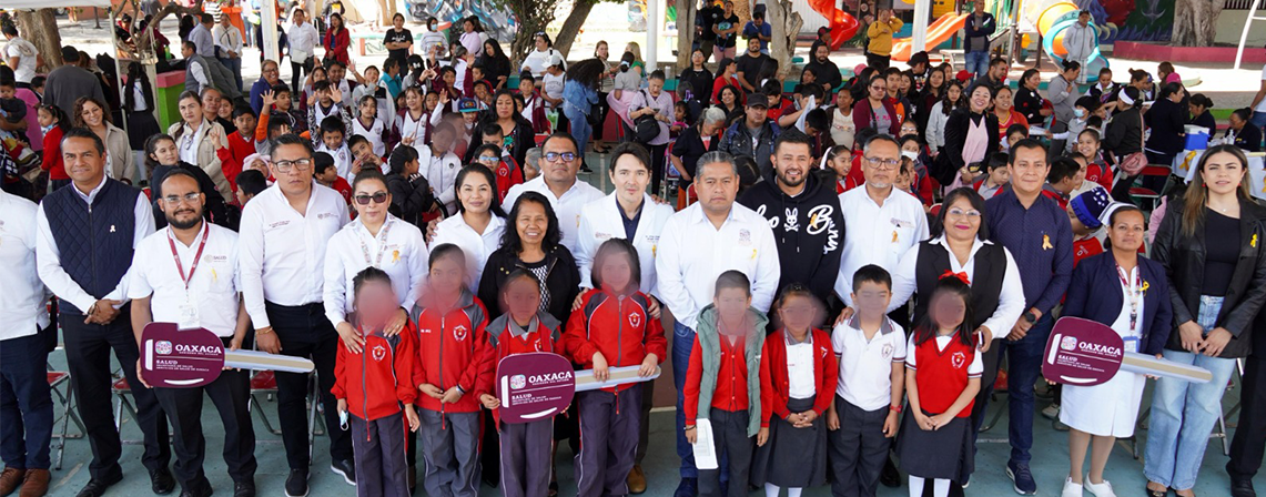 Refuerza SSO acciones de sensibilización y prevención del cáncer infantil en las ocho regiones del estado