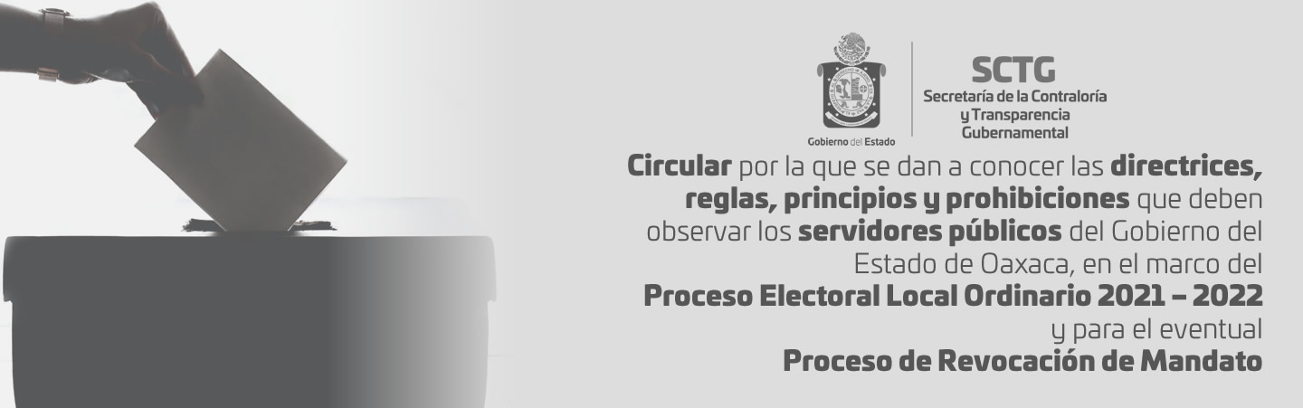 Proceso Electoral Local Ordinario 2021 – 2022
