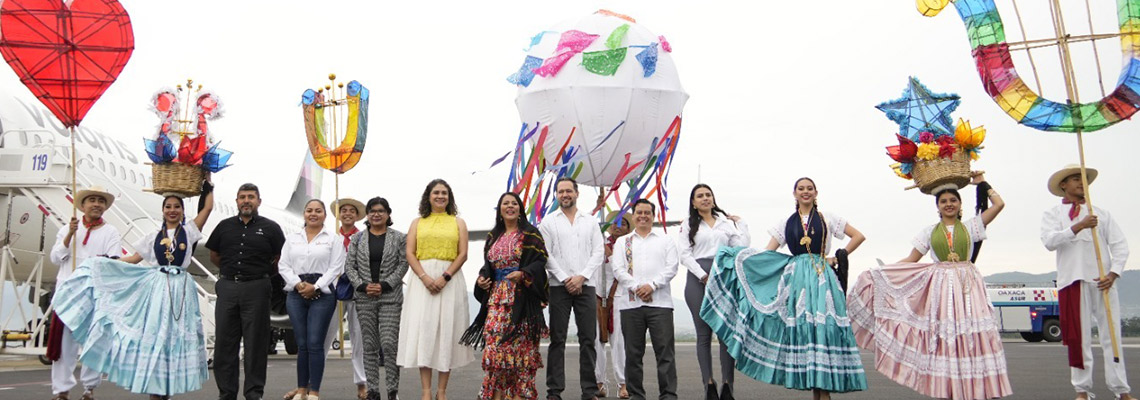 Despega desarrollo y conectividad de Oaxaca con nuevos vuelos de Mexicana de Aviación