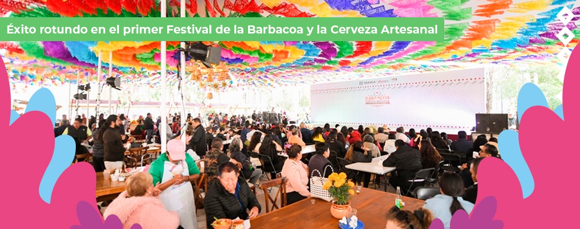 Éxito rotundo en el primer Festival de la Barbacoa y la Cerveza Artesanal en Tejúpam de la Unión