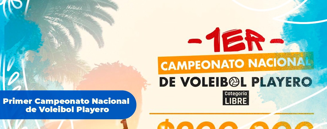 Puerto Ángel, sede del Primer Campeonato Nacional de Voleibol Playero