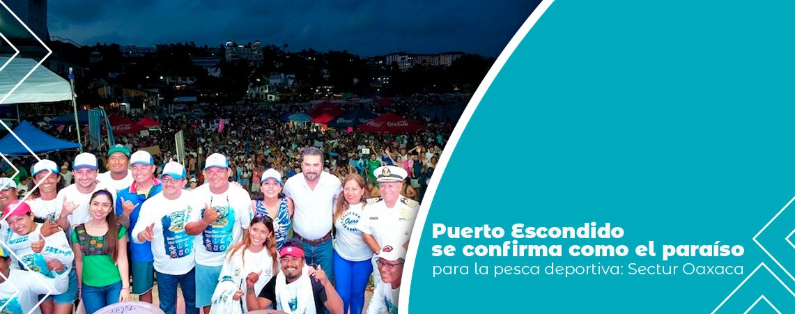 Puerto Escondido se confirma como el paraíso para la pesca deportiva: Sectur Oaxaca