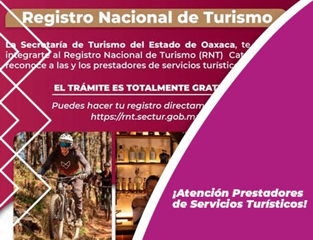 ¡Atención Prestadores de Servicios Turísticos!