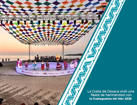 La Costa de Oaxaca vivió una fiesta de hermandad con la Guelaguetza del Mar 2025
