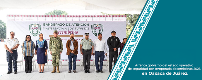 Arranca Gobierno del Estado operativo de seguridad por temporada decembrina 2025