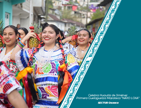 Celebra Huautla de Jiménez primera Guelaguetza Mazateca “Naxó Loxa”