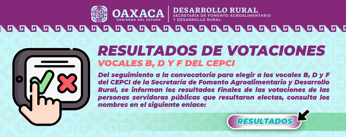 RESULTADOS DE VOTACIONES CEPCI 2026
