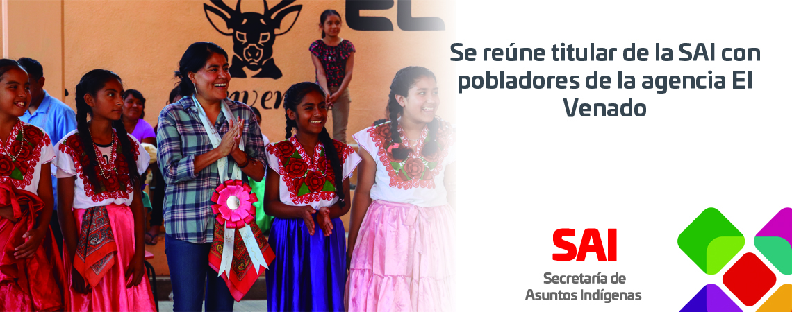 Se reúne titular de la SAI con pobladores de la agencia El Venado. Se reúne titular de la SAI con pobladores de la agencia El Venado.