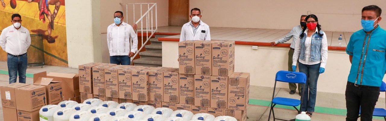 Fortalece Sepia medidas de prevención ante el COVID-19 en los pueblos de Oaxaca Fortalece Sepia medidas de prevención ante el COVID-19 en los pueblos de Oaxaca