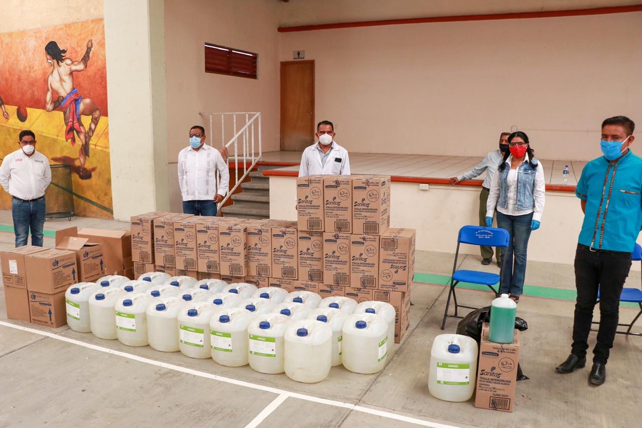 Fortalece Sepia medidas de prevención ante el COVID-19 en los pueblos de Oaxaca Fortalece Sepia medidas de prevención ante el COVID-19 en los pueblos de Oaxaca