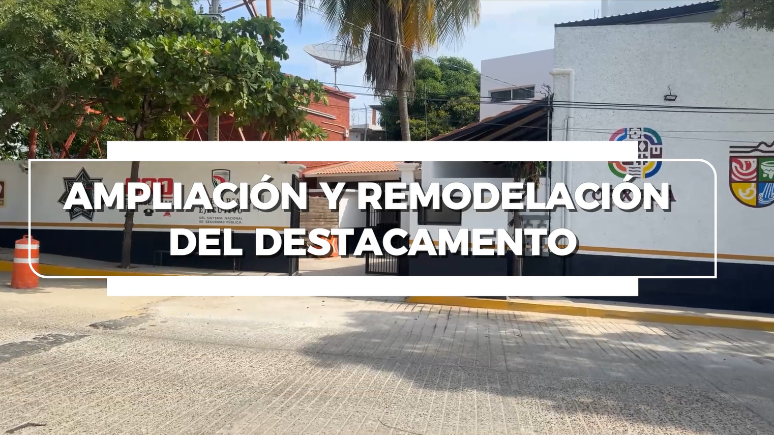 Gobierno de Oaxaca fortalece la seguridad en San Pedro Mixtepec con hechos: Inauguran ampliación de cuartel con inversión superior a 7.6 MDP