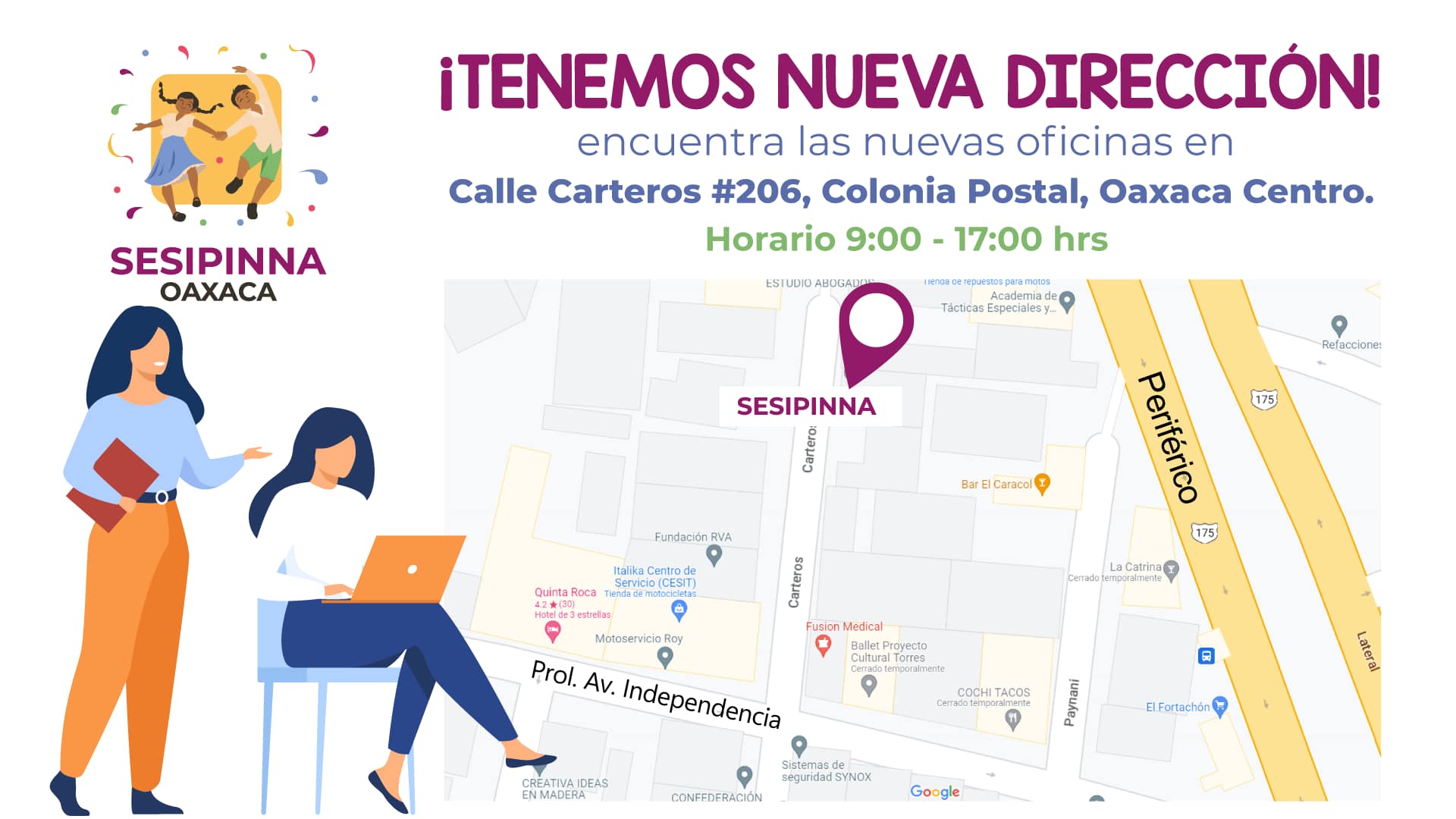 nos cambiamos