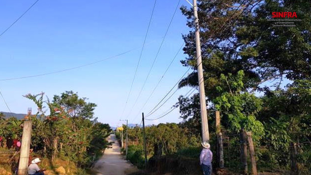 Electrificacion San Cristóbal Chayuco