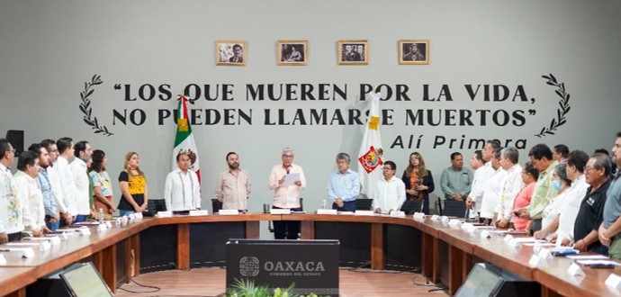 Instalación de la Comisión de la Zona Metropolitana de Oaxaca