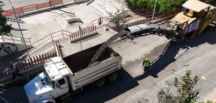 segunda etapa del mega plan de reencarpetamiento y bacheo