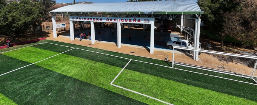 El Multideportivo colonia La Azucena