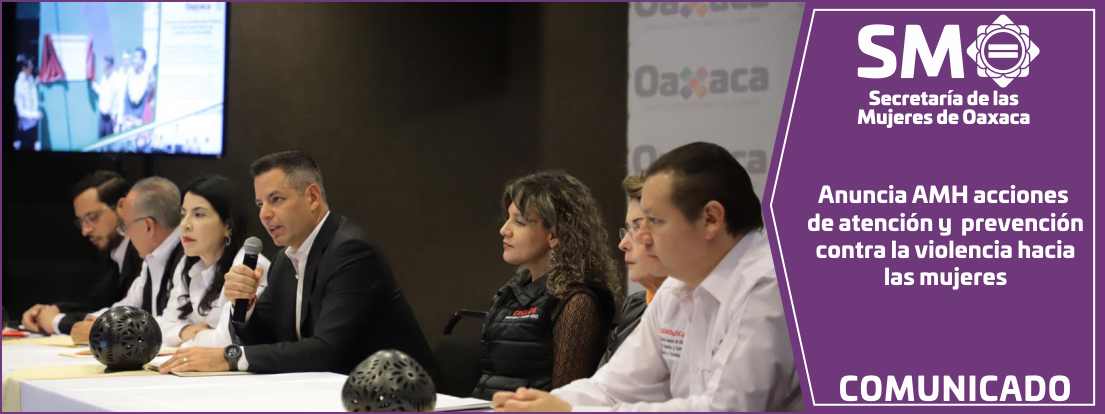 Anuncia AMH acciones de atención y prevención contra la violencia hacia las mujeres