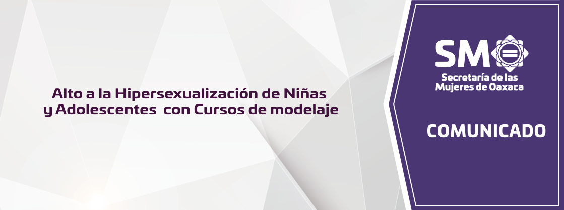 Alto a la Hipersexualización de Niñas y Adolescentes con Cursos de modelaje