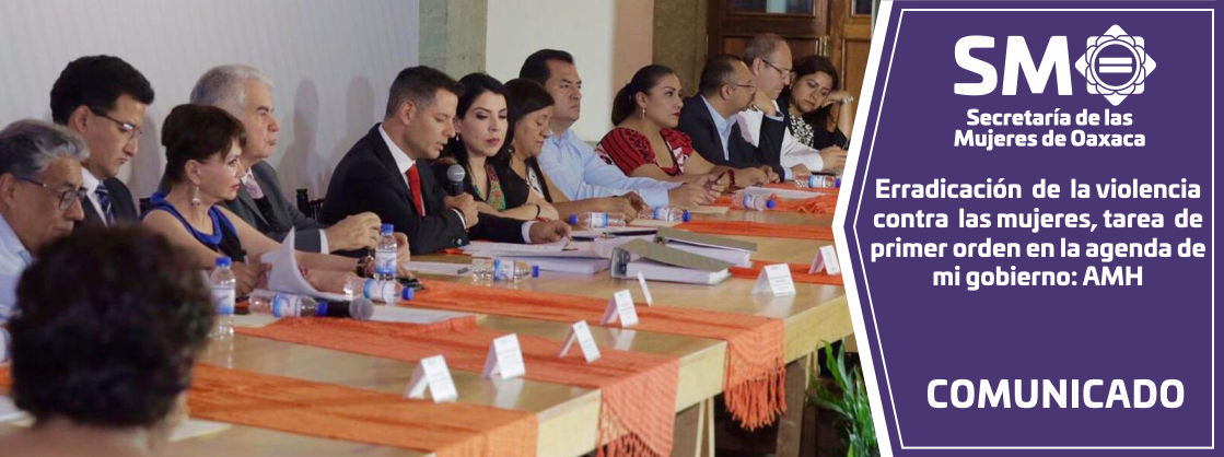 Erradicación de la violencia contra las mujeres, tarea de primer orden en la agenda de mi gobierno: AMH