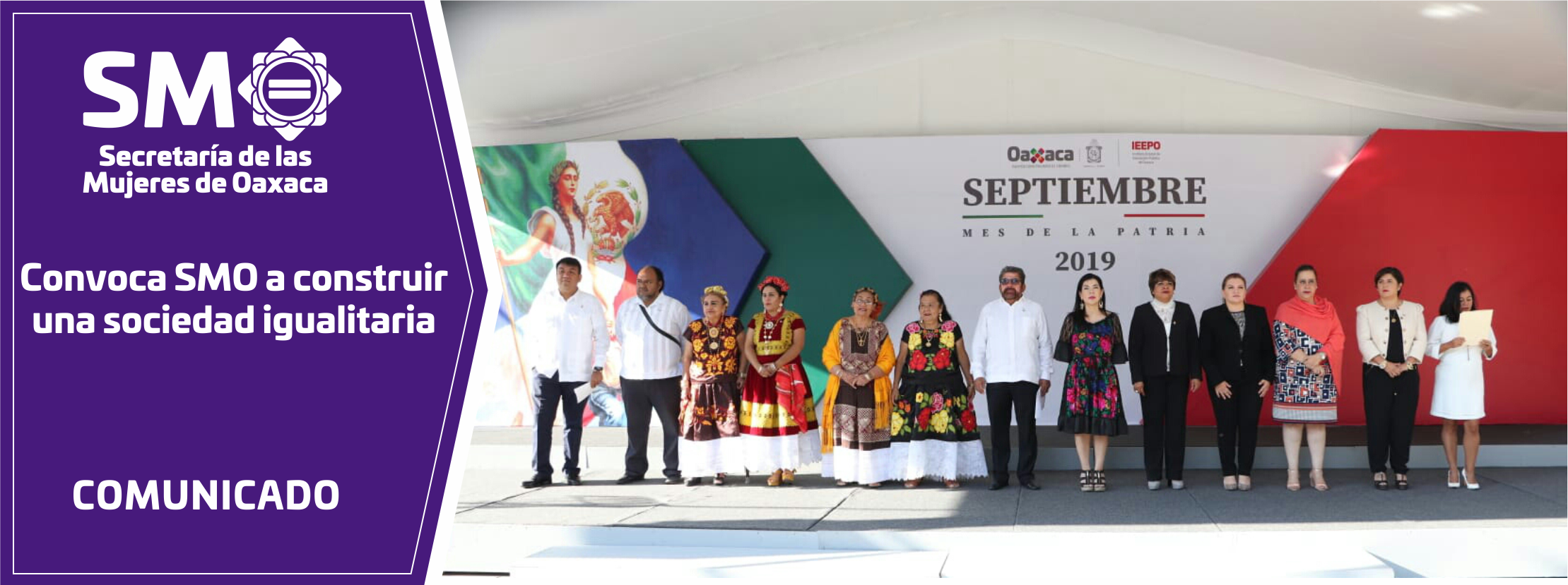 Convoca SMO a construir una sociedad igualitaria