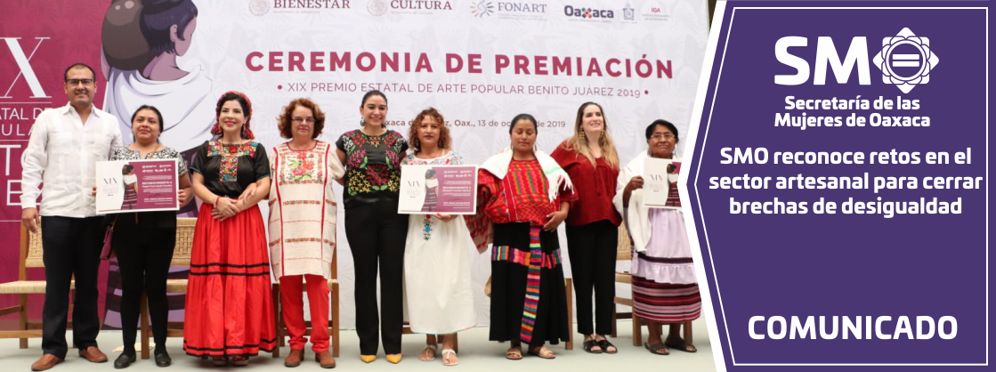 SMO reconoce retos en el sector artesanal para cerrar brechas de desigualdad