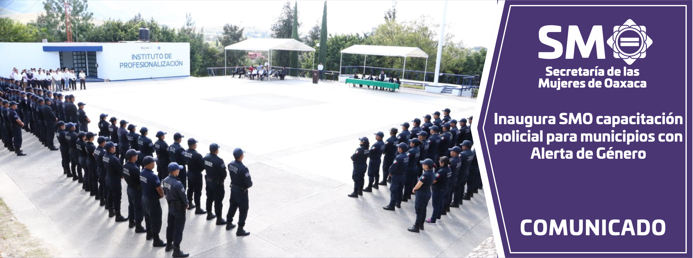 Inaugura SMO capacitación policial para municipios con Alerta de Género