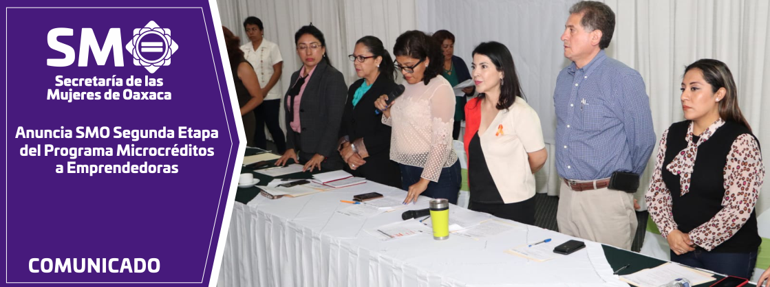 Anuncia SMO Segunda Etapa del Programa de Microcréditos a Emprendedoras
