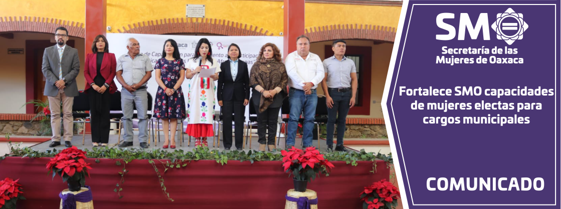 Fortalece SMO capacidades de mujeres electas para cargos municipales