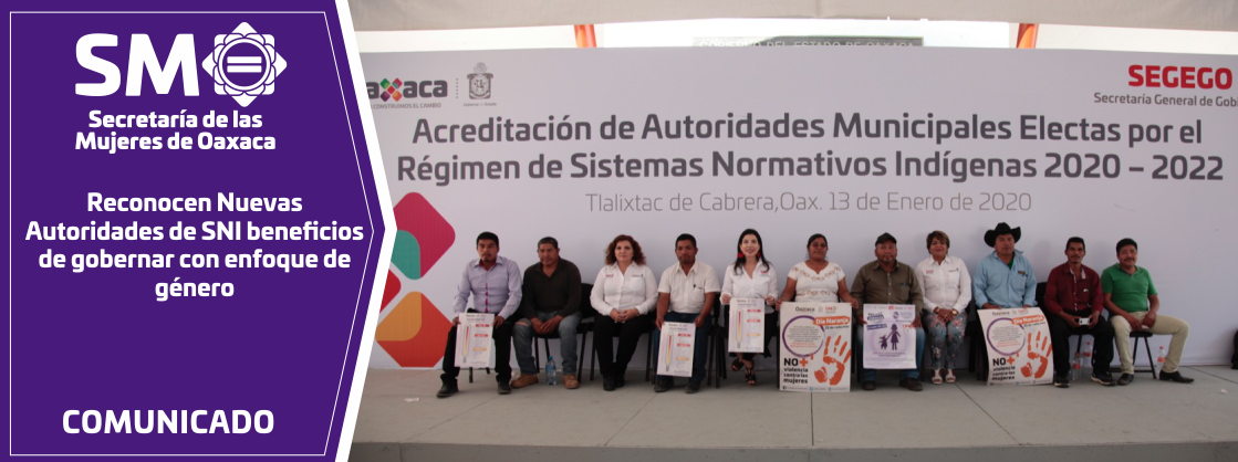 Reconocen Nuevas Autoridades de SNI beneficios de gobernar con enfoque de género