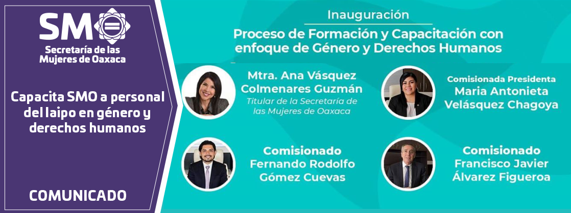 Capacita SMO a personal del Iaipo en género y derechos humanos