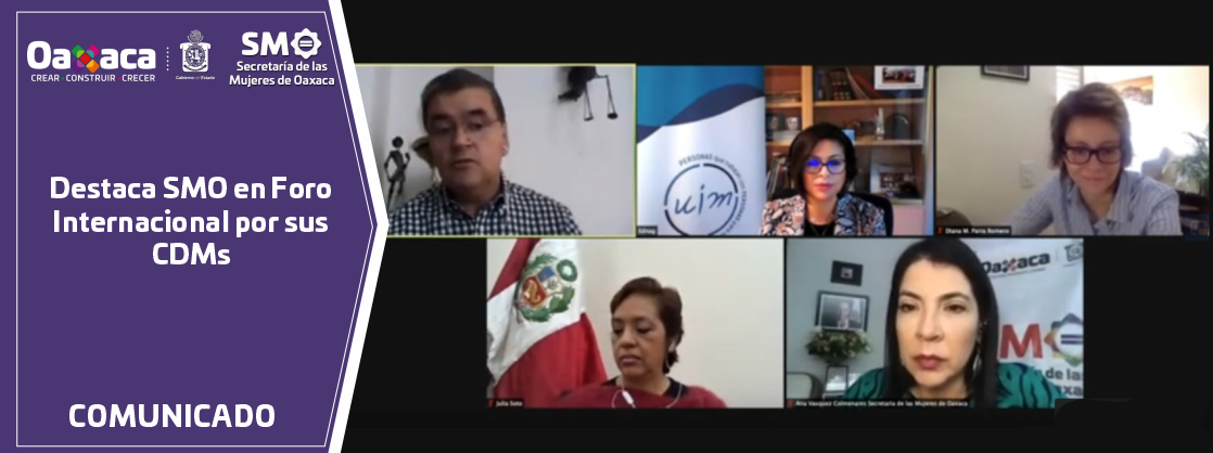Destaca SMO en Foro Internacional por sus CDMs