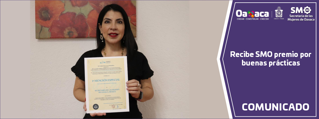 Recibe SMO premio por buenas prácticas