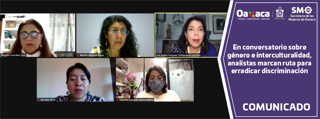 En conversatorio sobre género e interculturalidad, analistas marcan ruta para erradicar discriminación