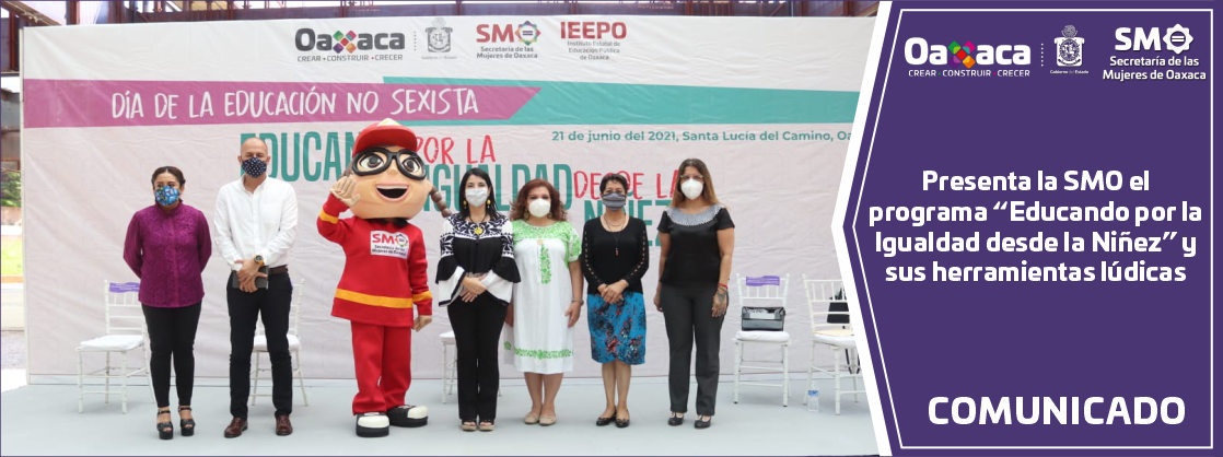 Presenta la SMO el programa “Educando por la Igualdad desde la Niñez” y sus herramientas lúdicas
