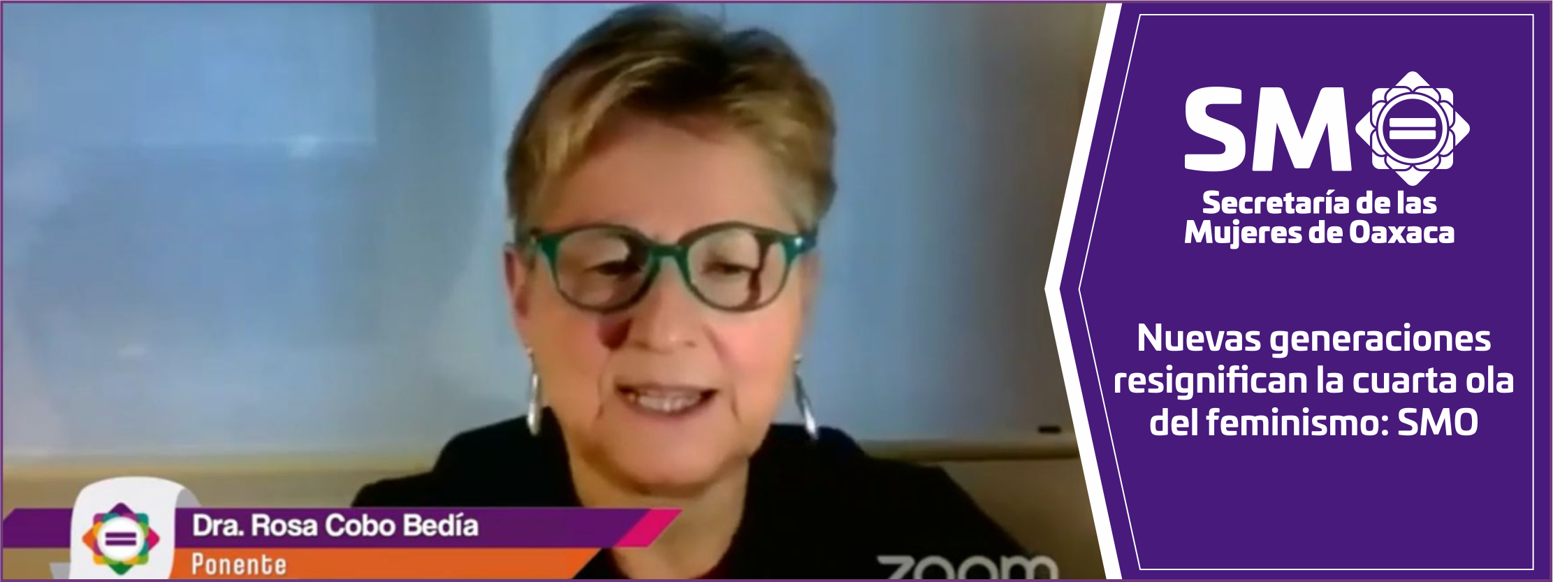 Nuevas generaciones resignifican la cuarta ola del feminismo: SMO
