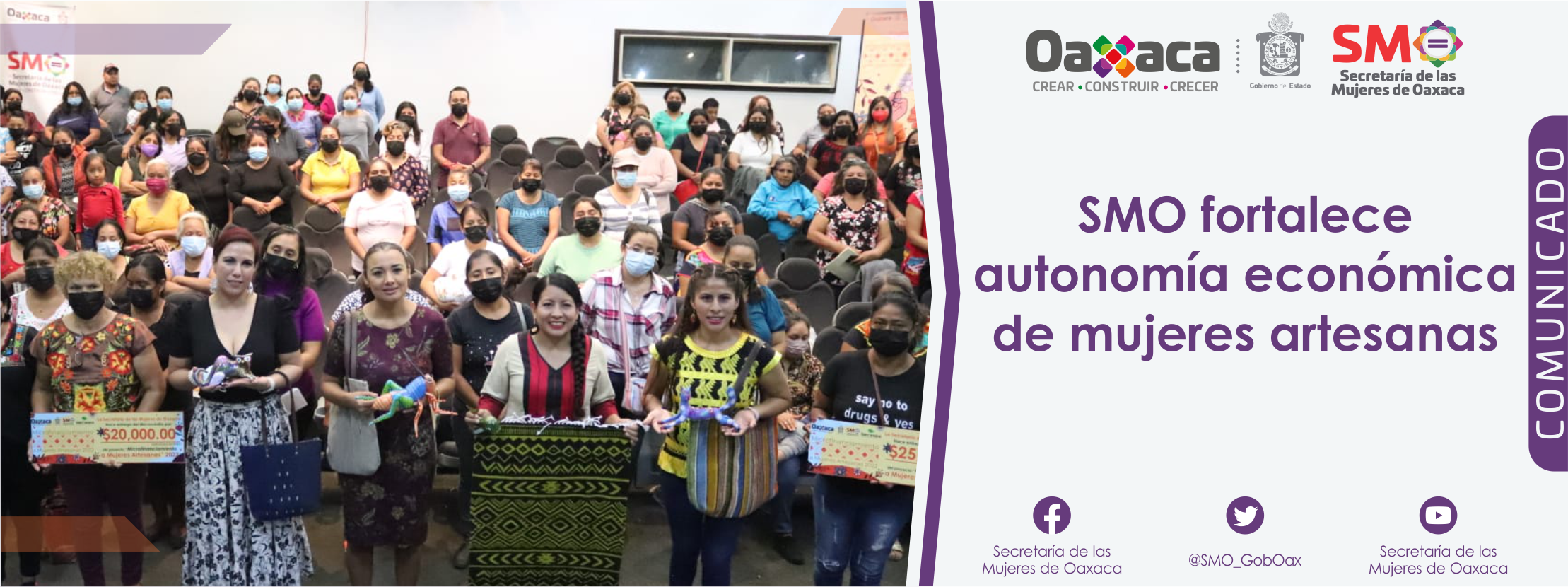 SMO fortalece autonomía económica de mujeres artesanas