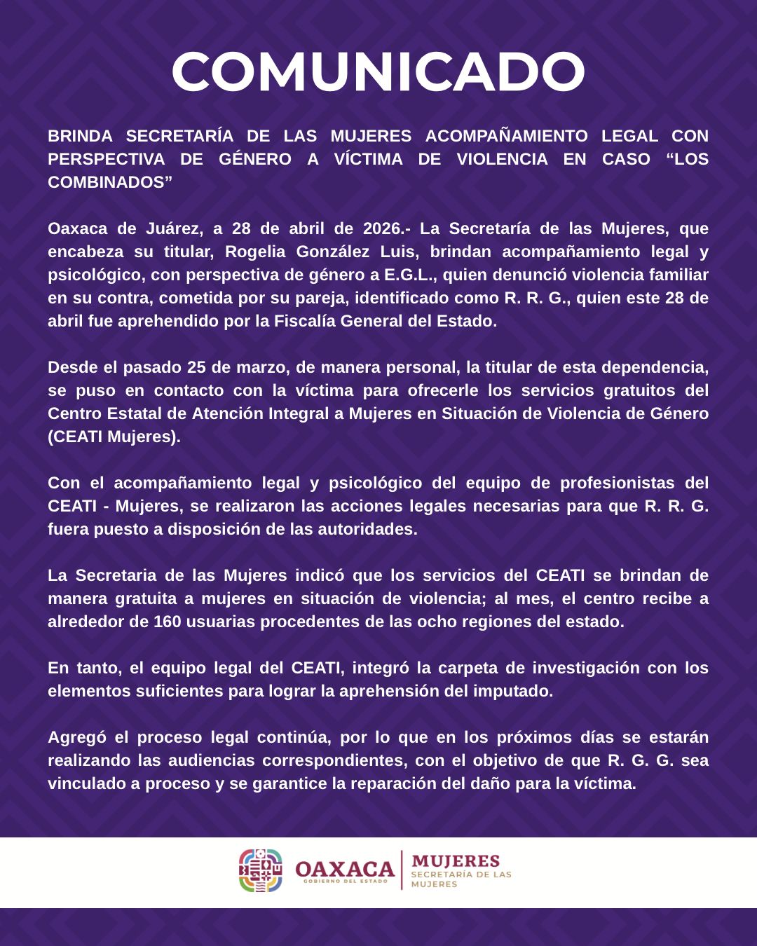 COMUNICADO