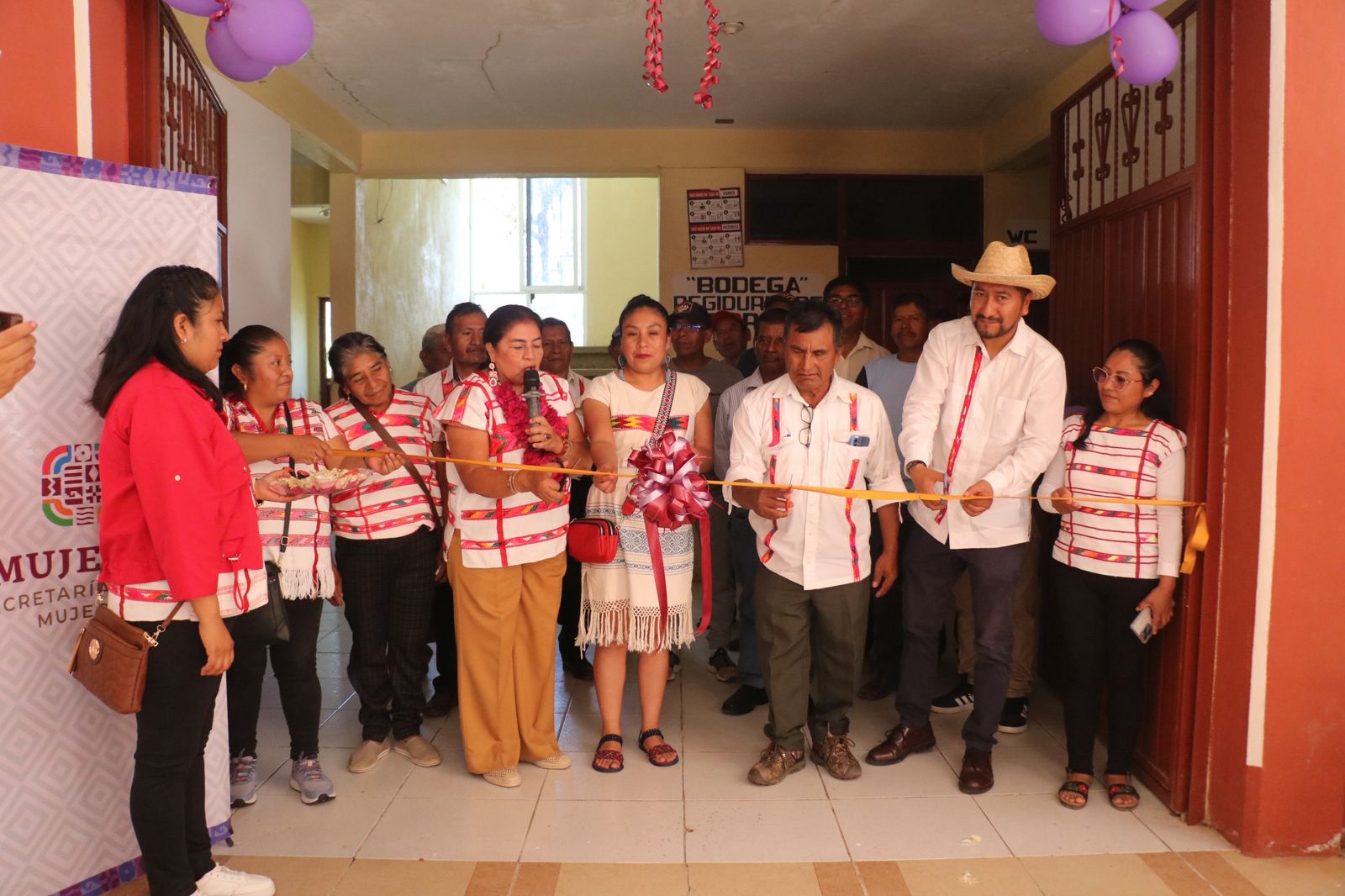 Inaugura Secretaria de las Mujeres Centro LIBRE en Santa María Yucuhiti