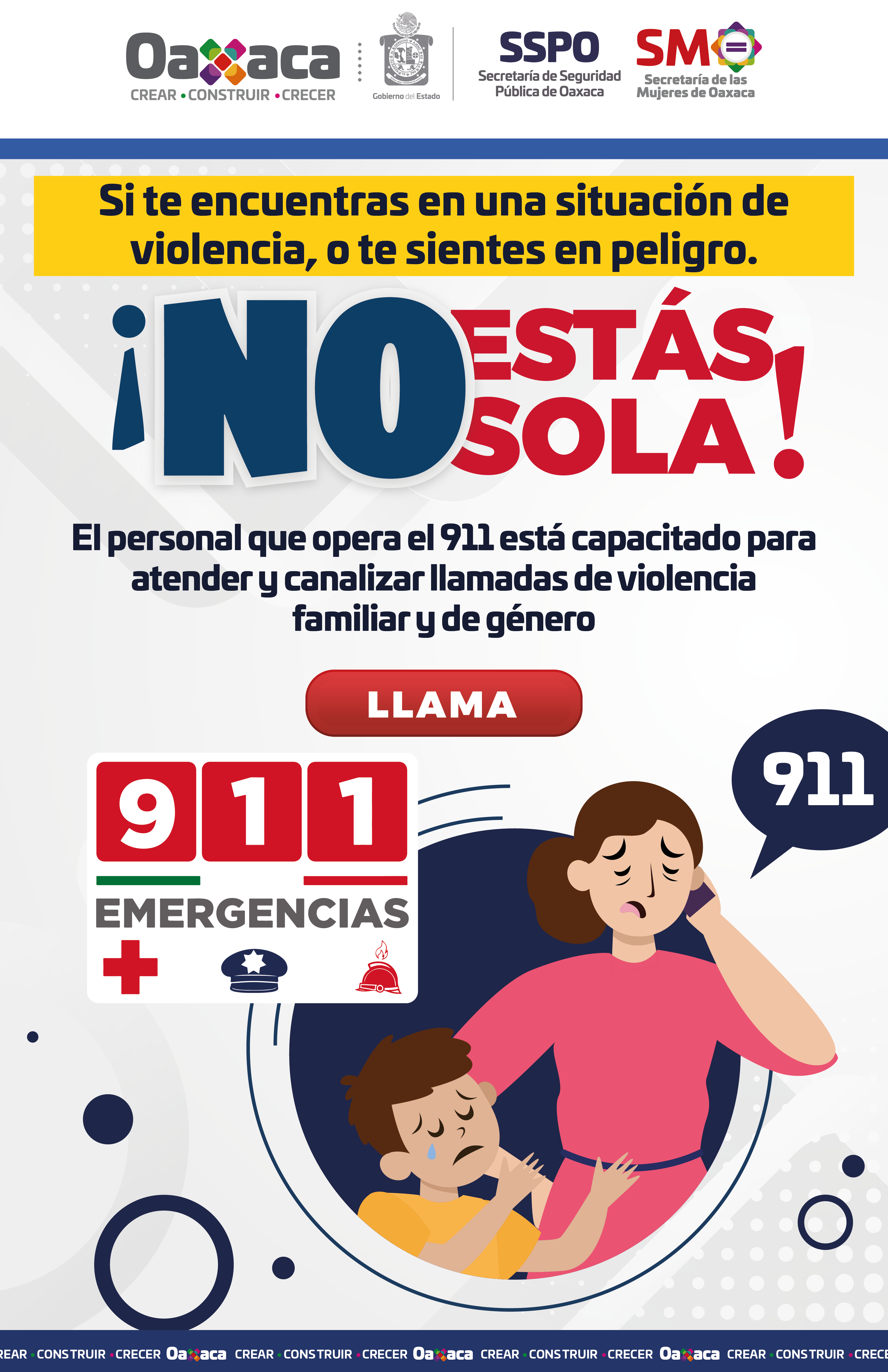 Cartel denuncia anonima 911 Español 3