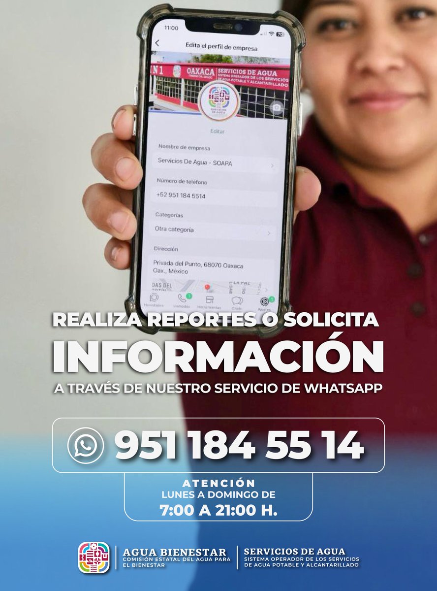 Realiza reportes o solicita información