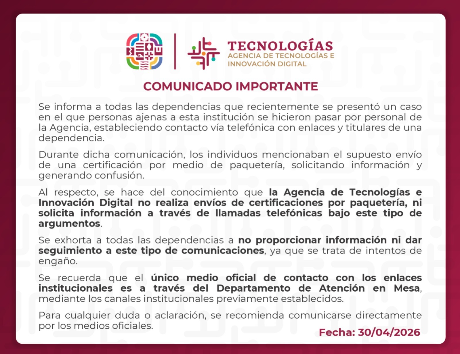 Imagen informativa
