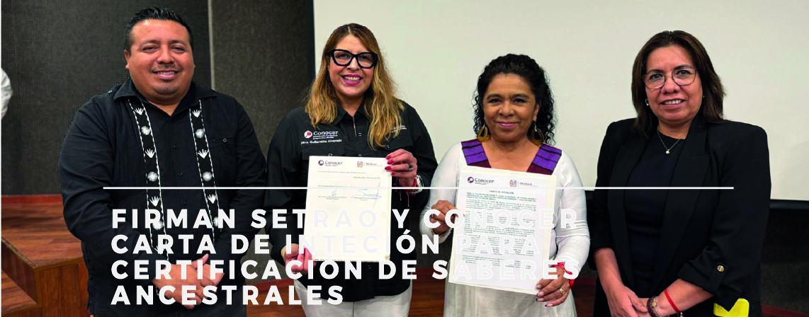 SETRAO Y CONOCER FIRMAN CARTA DE INTENCIÓN; PRIORIZAN CERTIFICACIÓN DE SABERES ANCESTRALES E INCLUSIÓN LABORAL EN EL CORREDOR INTEROCEÁNICO