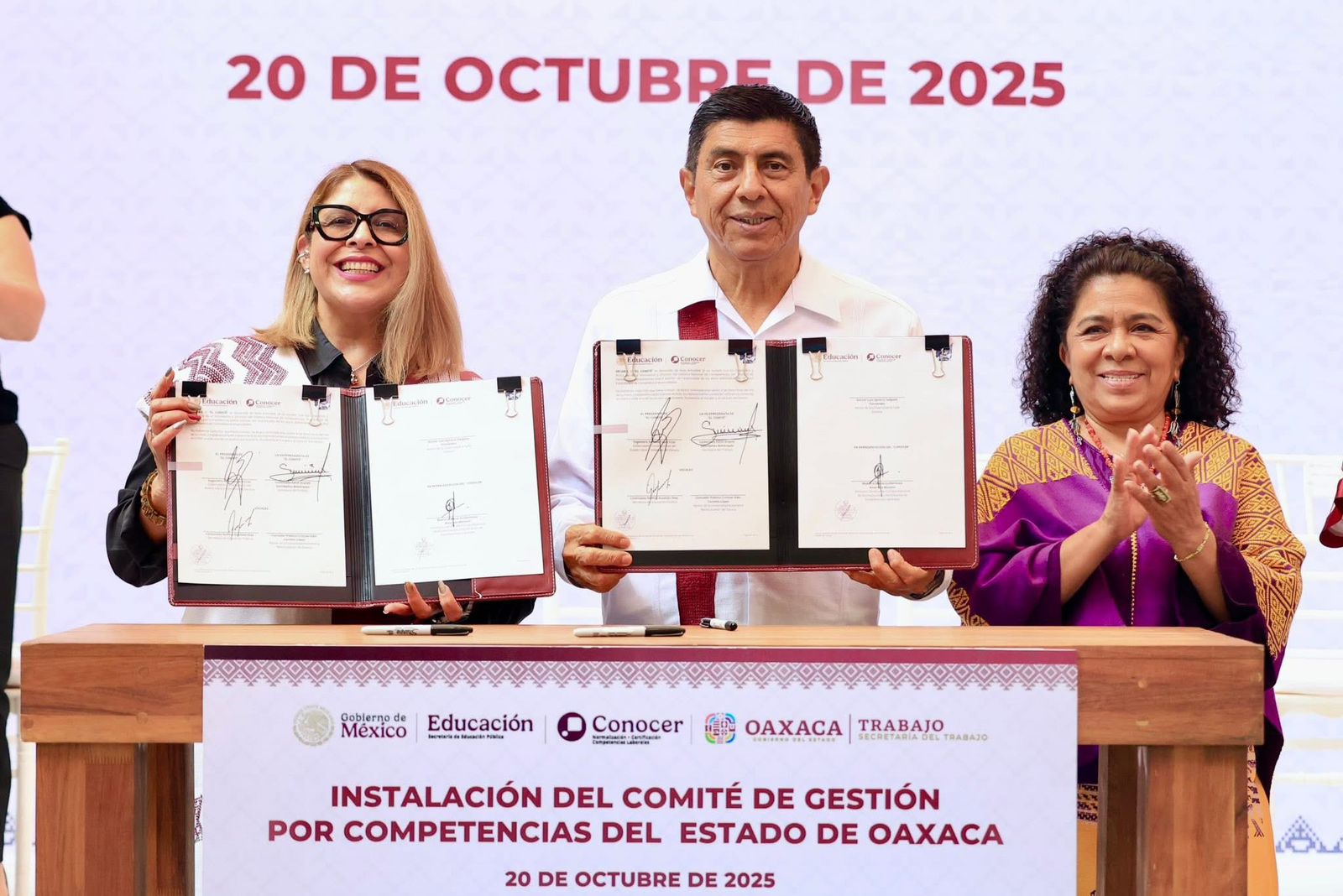 OAXACA INSTALA COMITÉ DE GESTIÓN POR COMPETENCIAS: CERTIFICARÁ LOS SABERES TRADICIONALES DEL PUEBLO OAXAQUEÑO