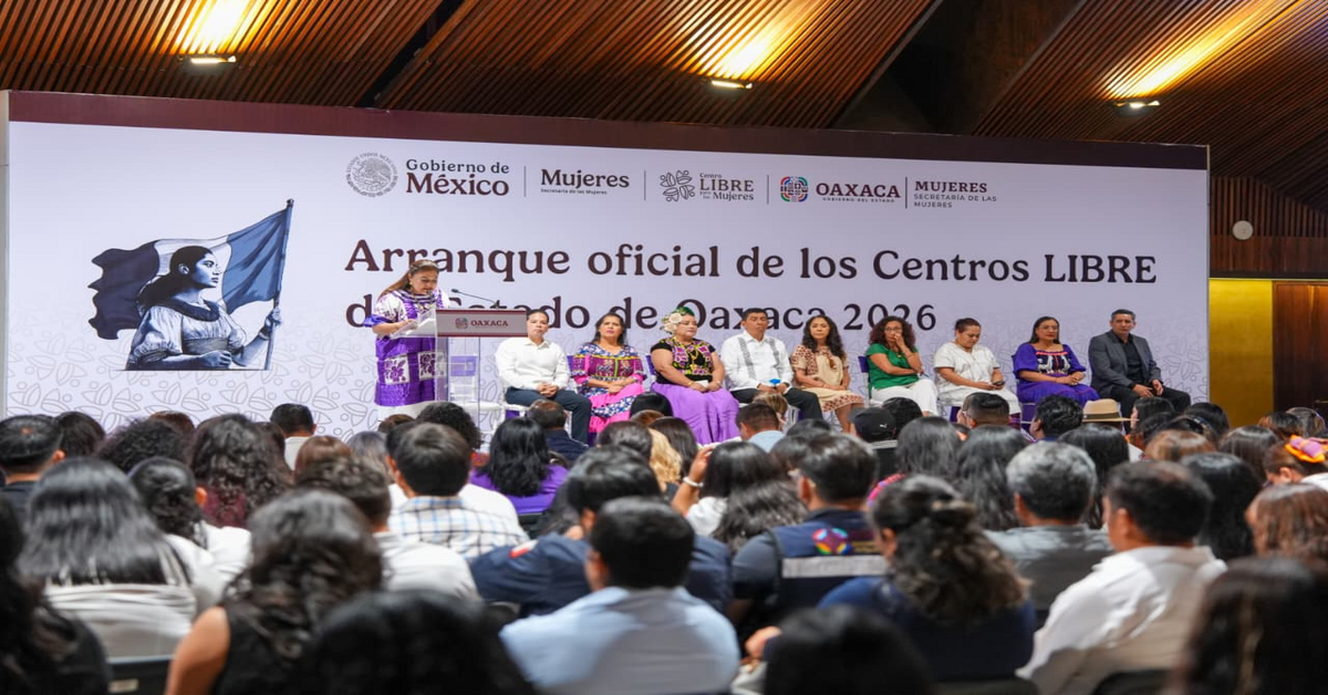 Oaxaca, tercera entidad con más Centros LIBRE para las Mujeres en todo el país